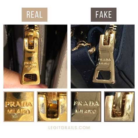 spot fake prada galleria|real prada bag.